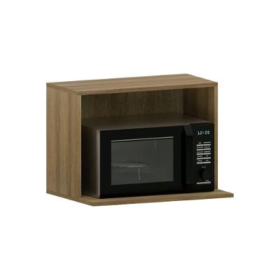 Nicho Para Microondas 60cm Isis Luciane Móveis Avelã-mocca Laca