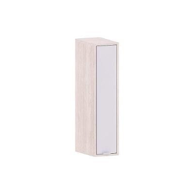 Armário Aéreo 20cm 1 Porta Art Luciane Móveis Pátina-cinza Cristal