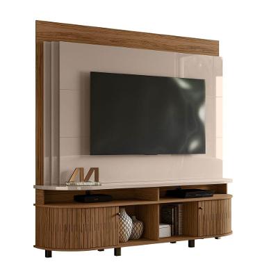 Estante Painel De Tv 65 Polegadas 183cm Jude Fendi-naturale - Pallazio