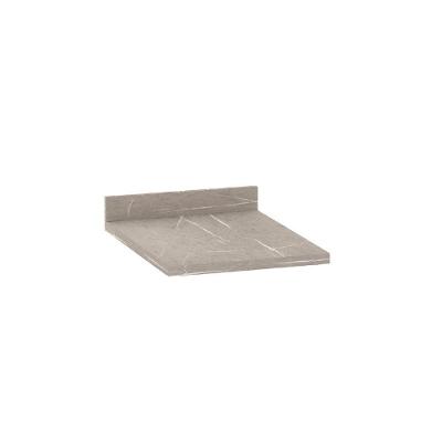 Tampo Para Balcão 40cm Premium Luciane Móveis Quartzo Beige