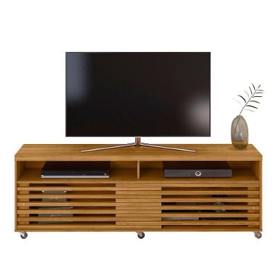 Rack Bancada De Tv 65 Pol 182cm Tery Z10 Cumaru Mpozenato