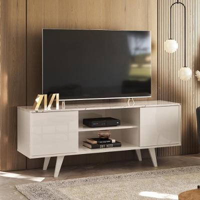 Rack Bancada 2 Portas Lisboa - Calacata Off White