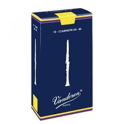 Palheta Tradicional Para Clarinete Sib 3 Vandoren Cr103 - Cx 10