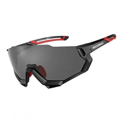 Óculos Ciclista Beach Tennis Rockbros Original Preto/verm