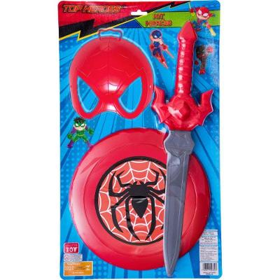Kit Infantil Fantasia Homem Aranha