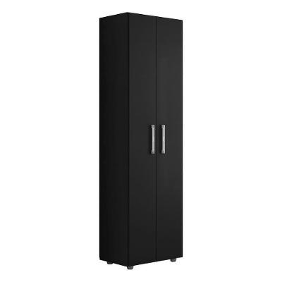Armário Multiuso Beatriz 2 Portas Preto - Ajl Móveis Preto