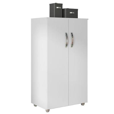 Armário Multiuso Rosana 2 Portas Branco - Ajl Móveis Branco