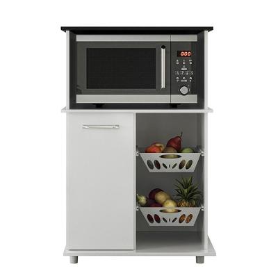 Balcão Multiuso Malu Com Fruteira Branco - Nicioli Branco