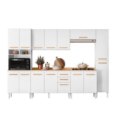 Cozinha Modulada Intenza Carolina 6 Peças Branco - Nicioli Branco