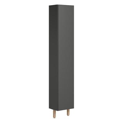 Paneleiro Acácia Touch 40cm 1 Porta Chumbo - Nicioli Chumbo