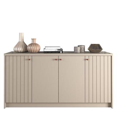 Buffet Aparador Lia 4 Portas Off White - Cimol Móveis Off White