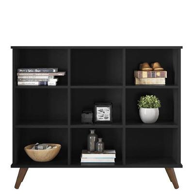 Nicho Organizador 1478 Preto Fosco Com Pés Retrô - Qmovi Preto Fosco