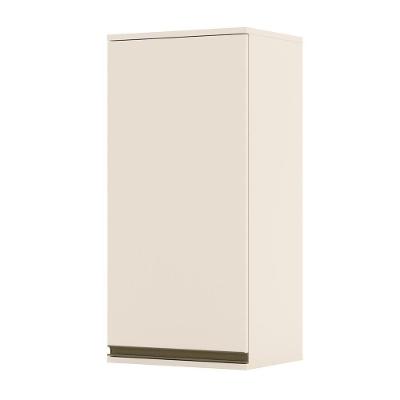 Armário Aéreo 1 Porta 40x83cm Connect Off White - Móveis Henn Off White
