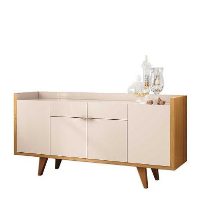 Buffet Aparador Melodia Com 2 Portas E 2 Gavetas Cinamomo-off White - Hb Móveis Cinamomo-off White