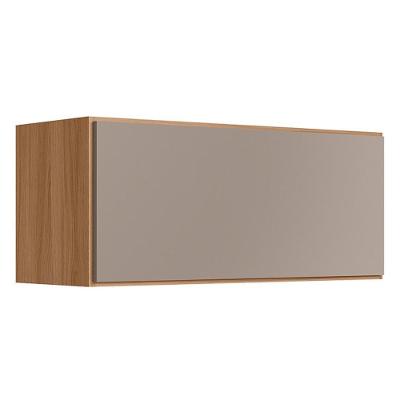 Armário Aéreo Geladeira Acácia Touch 80cm 1 Porta Basculante Ipê-fendy - Nicioli Ipê-fendy