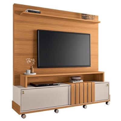 Estante Home Theater Bold Cinamomo-off White Para Tv Até 65? - Hb Móveis Cinamomo-off White