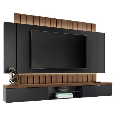 Home Suspenso Illusion 2.2 Preto-castanho Para Tv Até 70? - Hb Móveis Preto-castanho