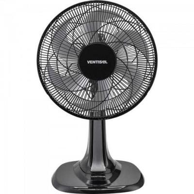 Ventilador De Mesa Ventisol Turbo 6 30cm Preto/cinza 220v [f002]