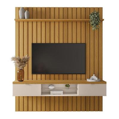 Painel Ripado You Illusion 1.8 Cinamomo-off White Para Tv Até 70? - Hb Móveis Cinamomo-off White