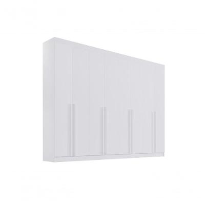 Guarda Roupa Casal 8 Portas 8 Gavetas Com Pés Daymont - D' Doro Cinamomo
