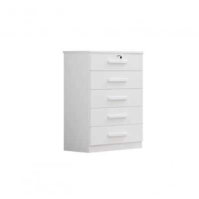 Cômoda Ipanema 5 Gavetas - D' Doro Branco