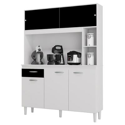 Armário De Cozinha Compacta 120cm Parisi P11 Branco - Mpozenato
