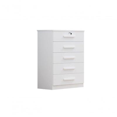 Cômoda Ipanema 5 Gavetas - D' Doro Branco