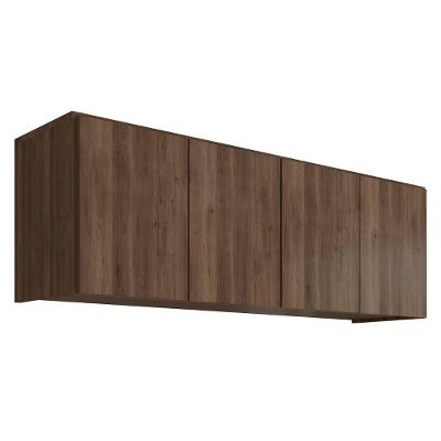 Armário De Cozinha Aéreo 118cm 4 Portas Monna Freijó Z34 - Mpozenato