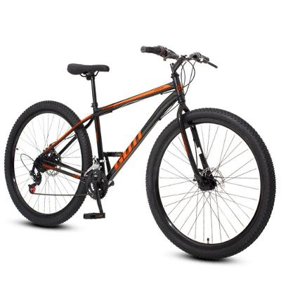 Bicicleta Aro 29 Aço Carbono Gott Cronos Freio A Disco 21v Preto Laranja