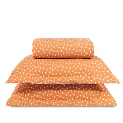 Cobre Leito King Classic Estampado 160 Fios 3 Peças - Poa Terracota