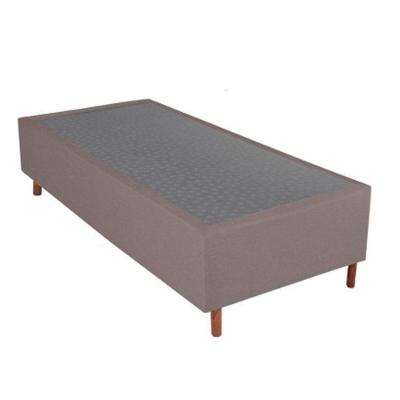 Base Para Cama Box Solteiro Spring 79x198x38cm Bom Pastor Bege