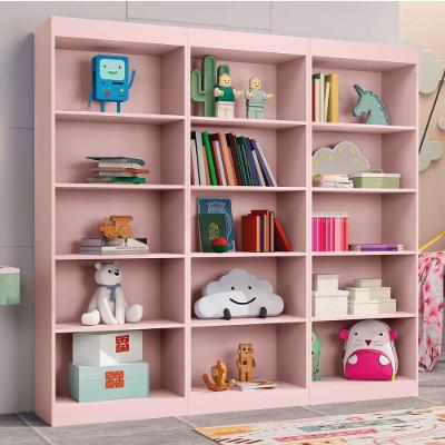 Kit 3 Estantes Livreiro Office Multiuso 12 Prateleiras Rose J&A Rose