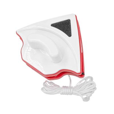 Limpador De Vidros Magnetico P- Janelas Vidraças Facil O Uso Vermelho