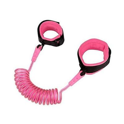 Guia De Segurança Coleira Pulseira Pulso Anti Perda Criança Rosa