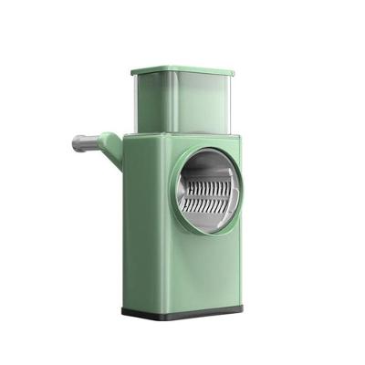 Cortador De Legumes Ralador Multifuncional 3 Em 1 Manivela Aço Inox