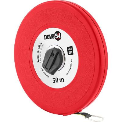 Trena De Fibra Longa Caixa Fechada Com 50 M Nove54