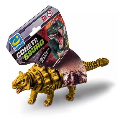 Boneco Em Vinil Dinossauro Brinquedo Realista Anquilossauro