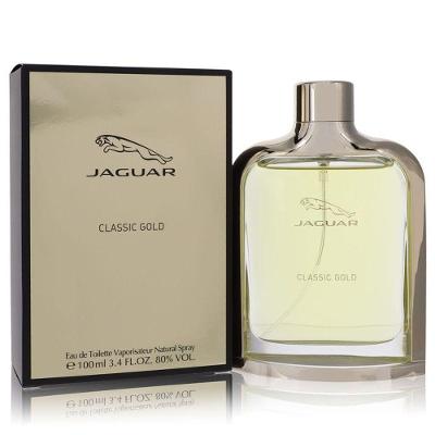 Perfume Colônia Masculina Classic Gold Jaguar 100 Ml Eau De Toilette