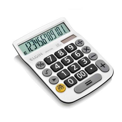 Calculadora Mesa Visor 12 Dig. Branca Mv-4132 Elgin