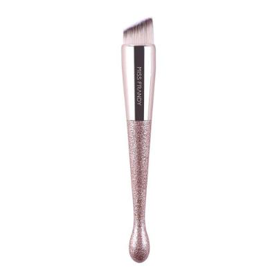 Pincel Kabuki Chanfrado Glam G81205 | Miss Frandy | Aplicação Leve E Acabamento Natural