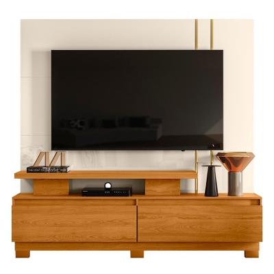 Estante Painel Para Tv 75 Pol 183cm Luara Z10 Off-cinamomo - Mpozenato