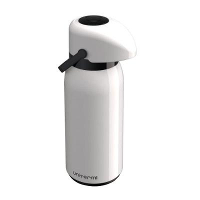 Garrafa Térmica Pressão Verona 1,8 L Branca - Unitermi