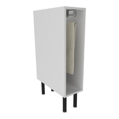 Balcão De Cozinha Em Mdf Com Porta Toalhas 20cm Multimóveis Cr20430 Branco