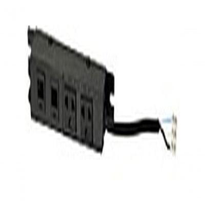 Calha Com 2 Tomadas 2p+t - 2 Colares Rj-45 Lan Rack 51610