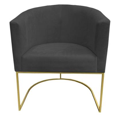 Poltrona Paola Base De Ferro Sued Grafite D'classe Decor