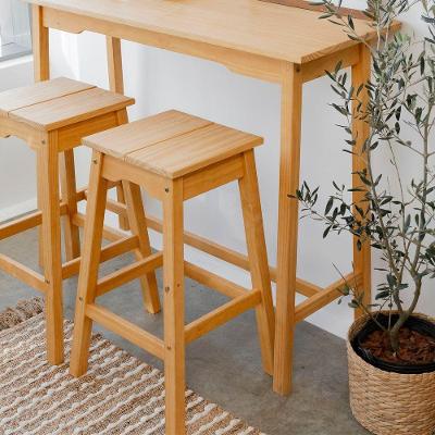 Conjunto 2 Banquetas Altas Moema Cor Mel
