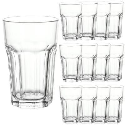 Conjunto De 12 Copos De Vidro Para Vitaminas e Smoothies, 350ml