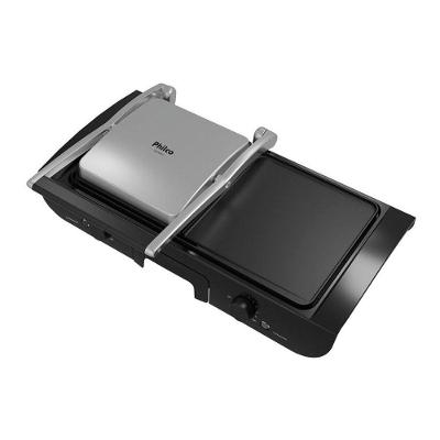 Grill Philco Pgr31 2 Em 1 Inox - Preto 220v