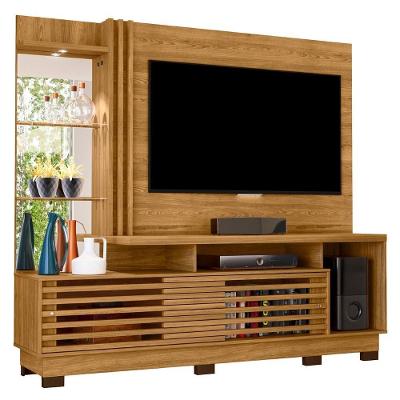 Estante Painel Para Tv 60 Pol 200cm Sam Z10 Cumaru - Mpozenato
