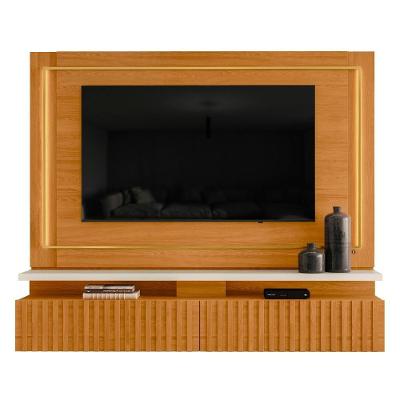 Estante Painel Para Tv 75 Pol 216cm Mical Z10 Off-cinamomo - Mpozenato